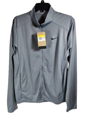 Nike Gray Full Zip Lightweight Jacket Men's Size Small Training FV8962-065
